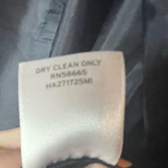 Halogen One Button Jean Blazer - Picture 9 of 12